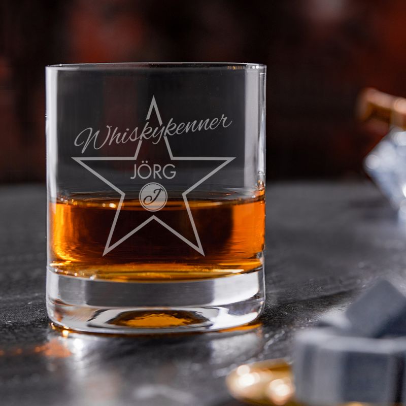 Bild von star of fame whiskyglas mitjpg | Individuelle 🎁 persönliche 🎁 personalisierte Geschenke bedruckt ▪ bestickt ▪ graviert