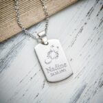 Bild von dog tag kette mit gravur stejpg | Individuelle 🎁 persönliche 🎁 personalisierte Geschenke bedruckt ▪ bestickt ▪ graviert