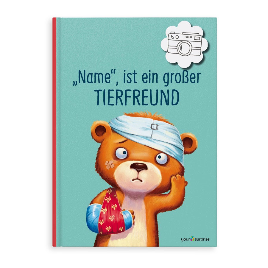 Bild von der grosse tierfreund xl bucjpg | Individuelle 🎁 persönliche 🎁 personalisierte Geschenke bedruckt ▪ bestickt ▪ graviert