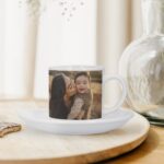 Bild von tasse mit foto und untertassejpg | Individuelle 🎁 persönliche 🎁 personalisierte Geschenke bedruckt ▪ bestickt ▪ graviert