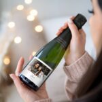 Bild von champagner mit personalisiertejpg | Individuelle 🎁 persönliche 🎁 personalisierte Geschenke bedruckt ▪ bestickt ▪ graviert