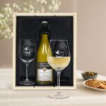 Bild von geschenkset wein mit glaesernjpg | Individuelle 🎁 persönliche 🎁 personalisierte Geschenke bedruckt ▪ bestickt ▪ graviert