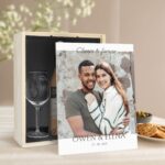 Bild von geschenkset wein mit glaesernjpg | Individuelle 🎁 persönliche 🎁 personalisierte Geschenke bedruckt ▪ bestickt ▪ graviert