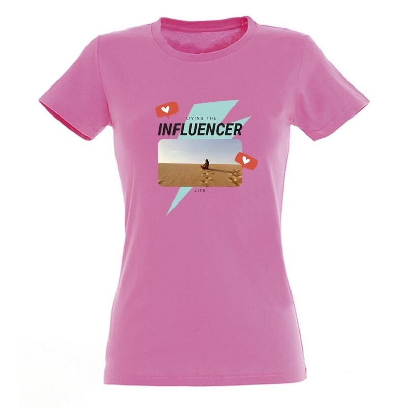 Bild von t shirt damen fuchsia xljpg | Individuelle 🎁 persönliche 🎁 personalisierte Geschenke bedruckt ▪ bestickt ▪ graviert