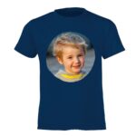 Bild von t shirt kinder dunkelblaujpg | Individuelle 🎁 persönliche 🎁 personalisierte Geschenke bedruckt ▪ bestickt ▪ graviert