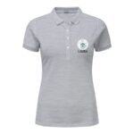 Bild von poloshirt damen grau mjpg | Individuelle 🎁 persönliche 🎁 personalisierte Geschenke bedruckt ▪ bestickt ▪ graviert