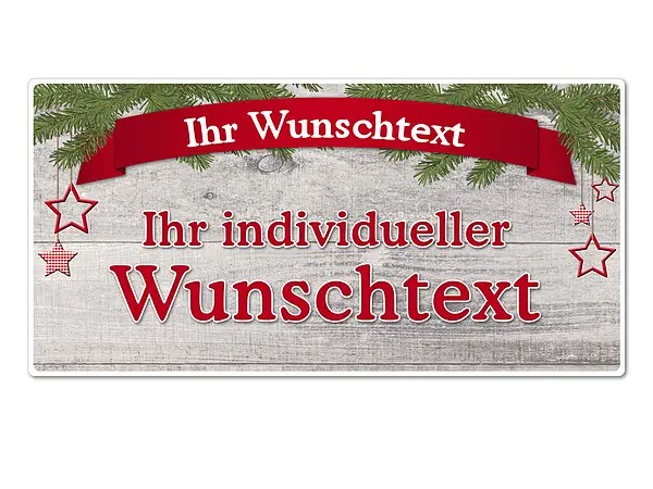 Bild von huettendeko schild mit wunschtjpg | Individuelle 🎁 persönliche 🎁 personalisierte Geschenke bedruckt ▪ bestickt ▪ graviert