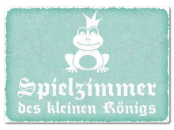 Bild von bedrucktes retroschild mit wunjpg | Individuelle 🎁 persönliche 🎁 personalisierte Geschenke bedruckt ▪ bestickt ▪ graviert