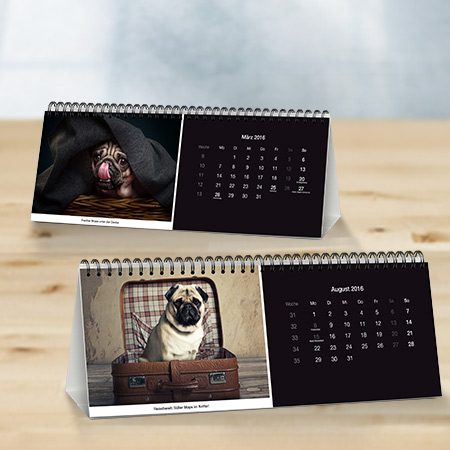 Bild von kalender mops fotokalenderjpg | Individuelle 🎁 persönliche 🎁 personalisierte Geschenke bedruckt ▪ bestickt ▪ graviert