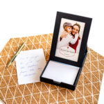 Bild von notiz box mit fotojpg | Individuelle 🎁 persönliche 🎁 personalisierte Geschenke bedruckt ▪ bestickt ▪ graviert