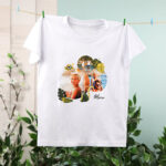 Bild von   kinder t shirt weiss rueckseitjpg | Individuelle 🎁 persönliche 🎁 personalisierte Geschenke bedruckt ▪ bestickt ▪ graviert