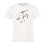 Bild von einhorn t shirt kinder weissjpg | Individuelle 🎁 persönliche 🎁 personalisierte Geschenke bedruckt ▪ bestickt ▪ graviert