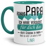 Bild von tasse von wunschname fr bonujpg | Individuelle 🎁 persönliche 🎁 personalisierte Geschenke bedruckt ▪ bestickt ▪ graviert