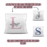 Bild von namenskissen mit wunschname unjpg | Individuelle 🎁 persönliche 🎁 personalisierte Geschenke bedruckt ▪ bestickt ▪ graviert