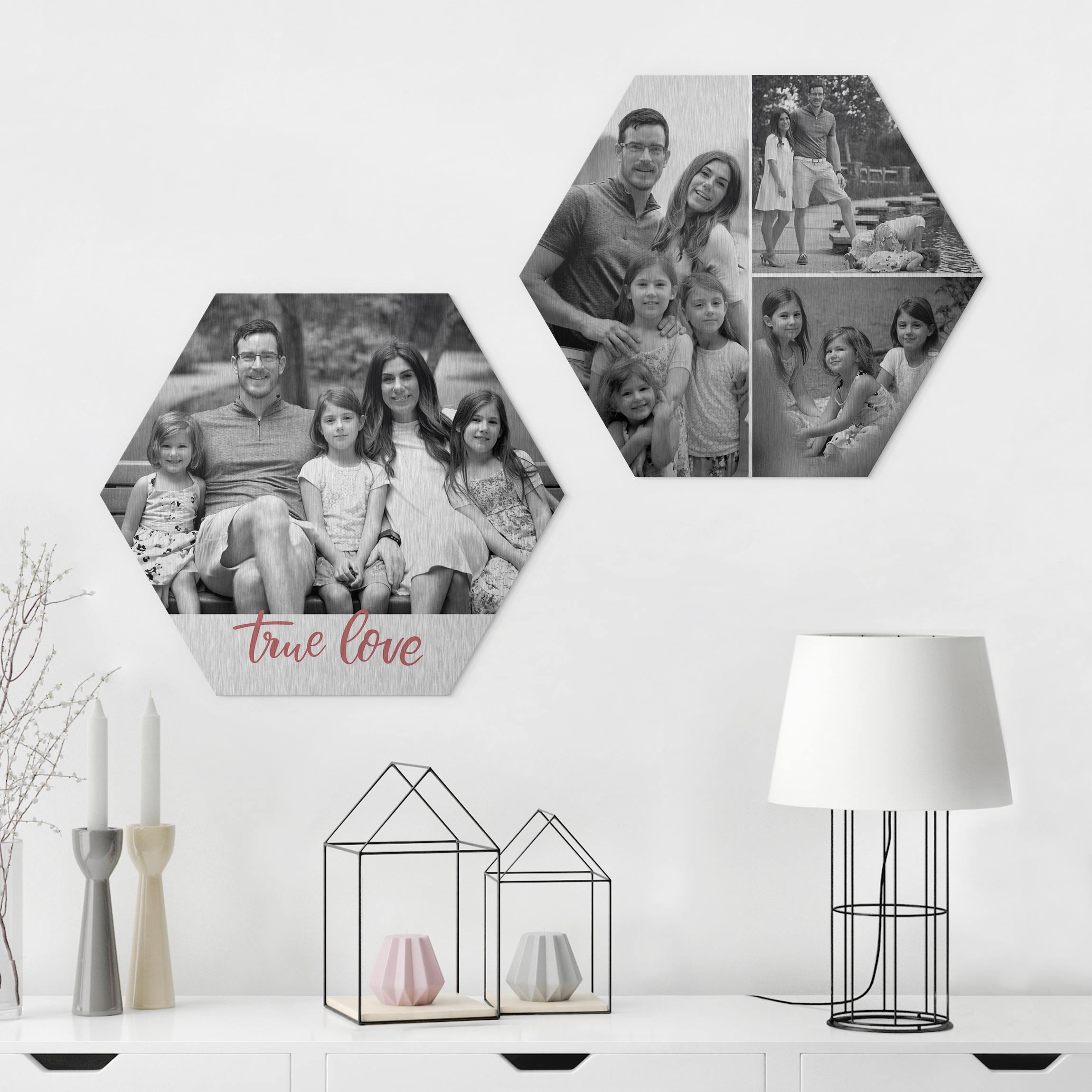 Bild von hexagon bild alu dibond designjpg | Individuelle 🎁 persönliche 🎁 personalisierte Geschenke bedruckt ▪ bestickt ▪ graviert