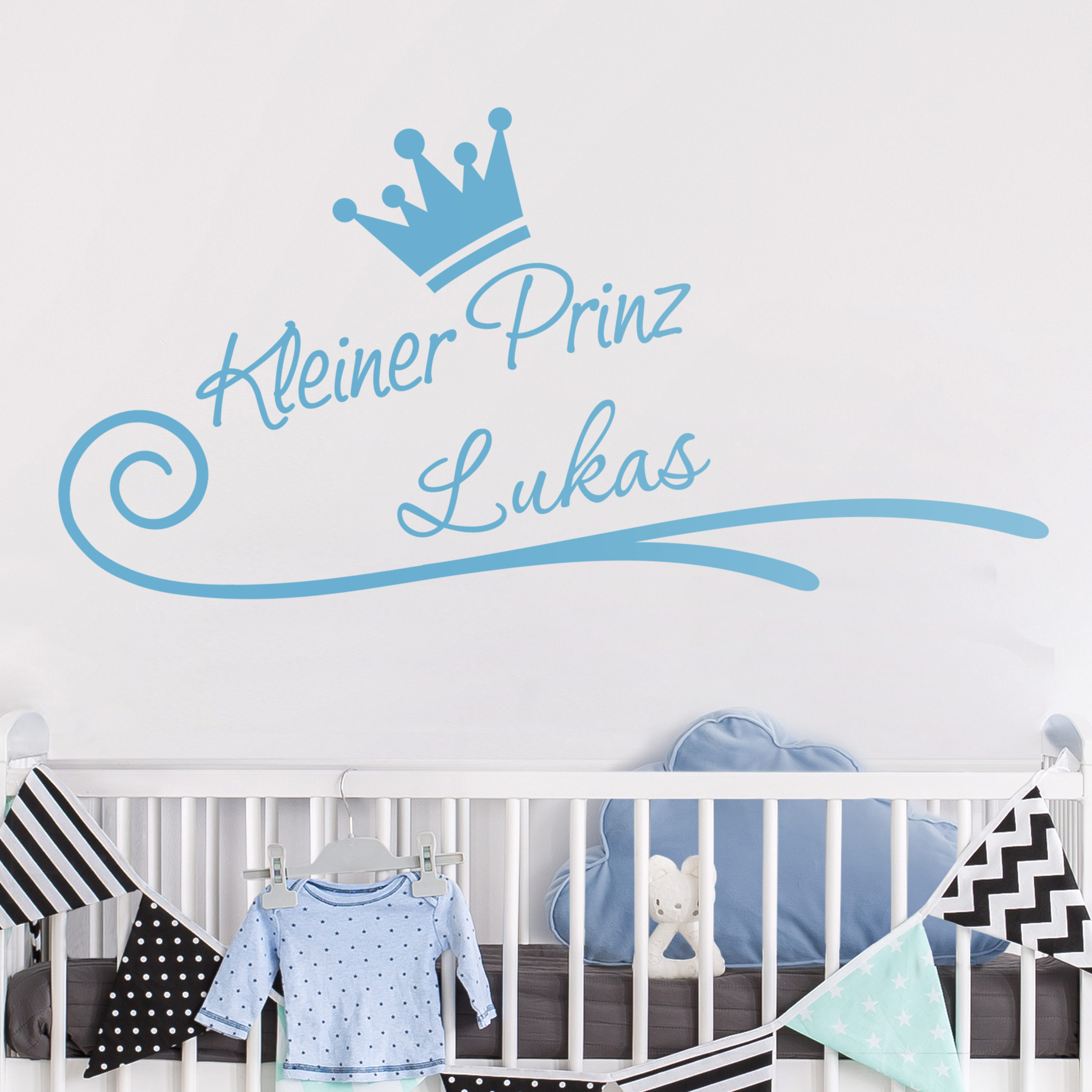 Bild von wunschtext wandtattoo kinderzijpg | Individuelle 🎁 persönliche 🎁 personalisierte Geschenke bedruckt ▪ bestickt ▪ graviert