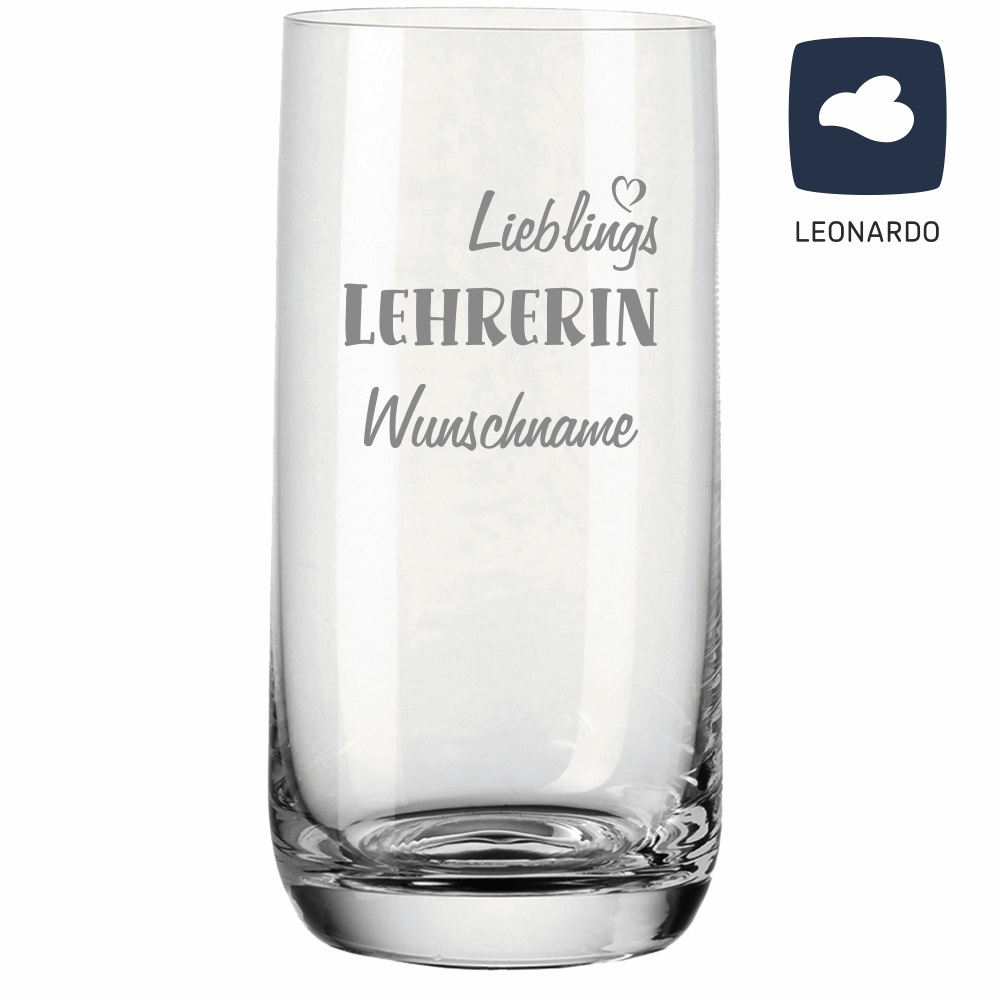 Bild von trinkglas mit gravur lieblingspng | Individuelle 🎁 persönliche 🎁 personalisierte Geschenke bedruckt ▪ bestickt ▪ graviert