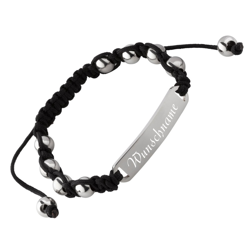 Bild von shamballa armband mit gravur ajpg | Individuelle 🎁 persönliche 🎁 personalisierte Geschenke bedruckt ▪ bestickt ▪ graviert