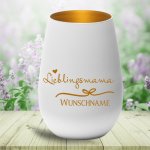 Bild von personalisiertes windlicht liepng | Individuelle 🎁 persönliche 🎁 personalisierte Geschenke bedruckt ▪ bestickt ▪ graviert