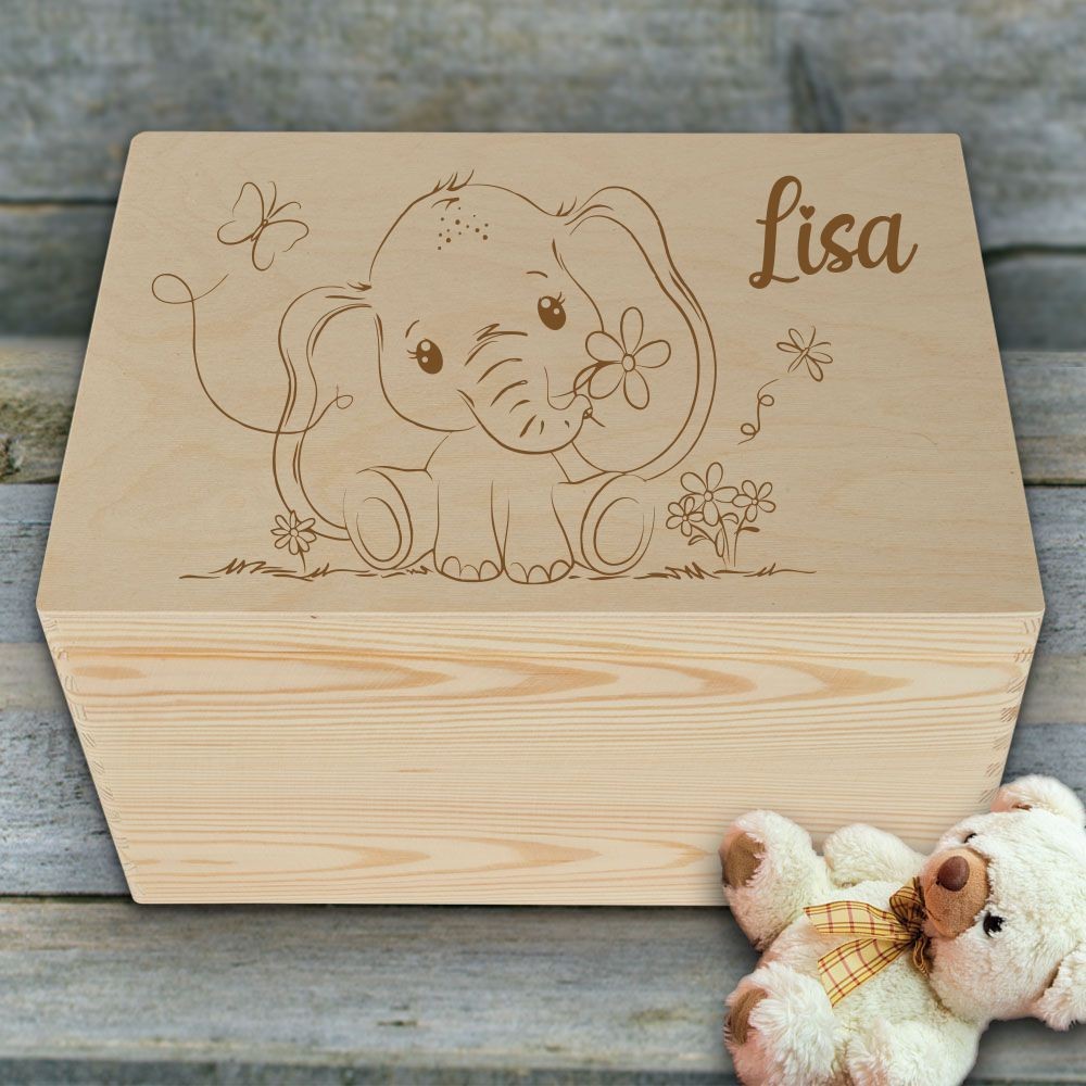 Bild von holzkiste erinnerungsbox fuerjpg | Individuelle 🎁 persönliche 🎁 personalisierte Geschenke bedruckt ▪ bestickt ▪ graviert