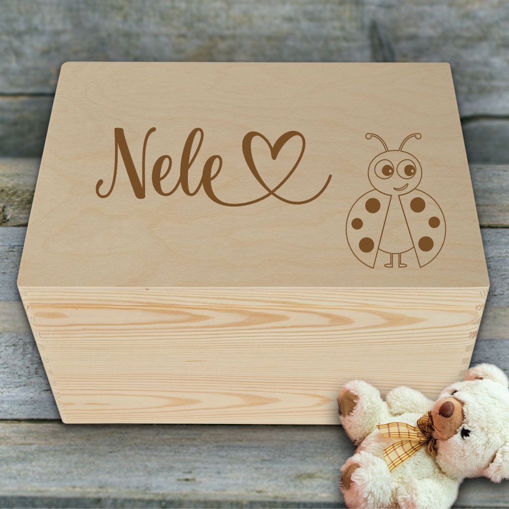 Bild von erinnerungskiste fuer kinder mjpg | Individuelle 🎁 persönliche 🎁 personalisierte Geschenke bedruckt ▪ bestickt ▪ graviert