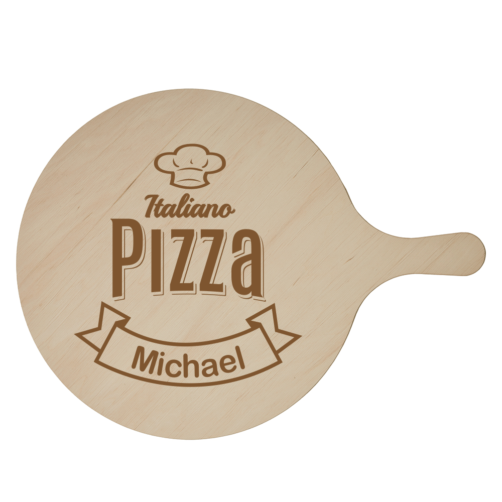 Bild von pizzabrett italiano mit deinpng | Individuelle 🎁 persönliche 🎁 personalisierte Geschenke bedruckt ▪ bestickt ▪ graviert