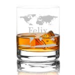 Bild von whiskyglas mit namens gravur ujpg | Individuelle 🎁 persönliche 🎁 personalisierte Geschenke bedruckt ▪ bestickt ▪ graviert