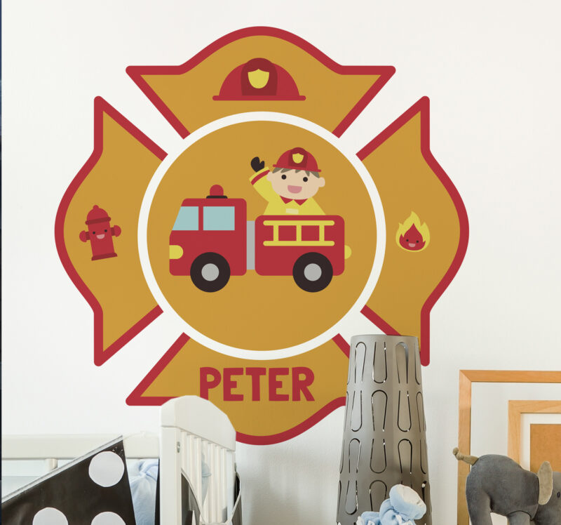 Bild von personalisiertes kinder feuerwjpg | Individuelle 🎁 persönliche 🎁 personalisierte Geschenke bedruckt ▪ bestickt ▪ graviert