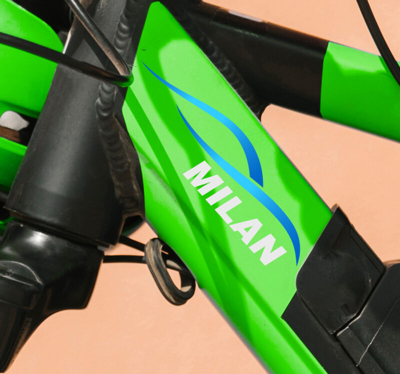 Bild von   personalisierter fahrrad aufkljpg | Individuelle 🎁 persönliche 🎁 personalisierte Geschenke bedruckt ▪ bestickt ▪ graviert