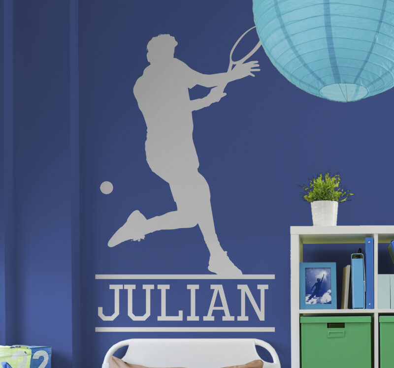 Bild von personalisiertes tennisspielerjpg | Individuelle 🎁 persönliche 🎁 personalisierte Geschenke bedruckt ▪ bestickt ▪ graviert