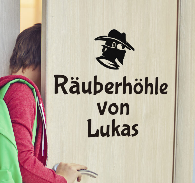 Bild von tueraufkleber kinderzimmer perjpg | Individuelle 🎁 persönliche 🎁 personalisierte Geschenke bedruckt ▪ bestickt ▪ graviert