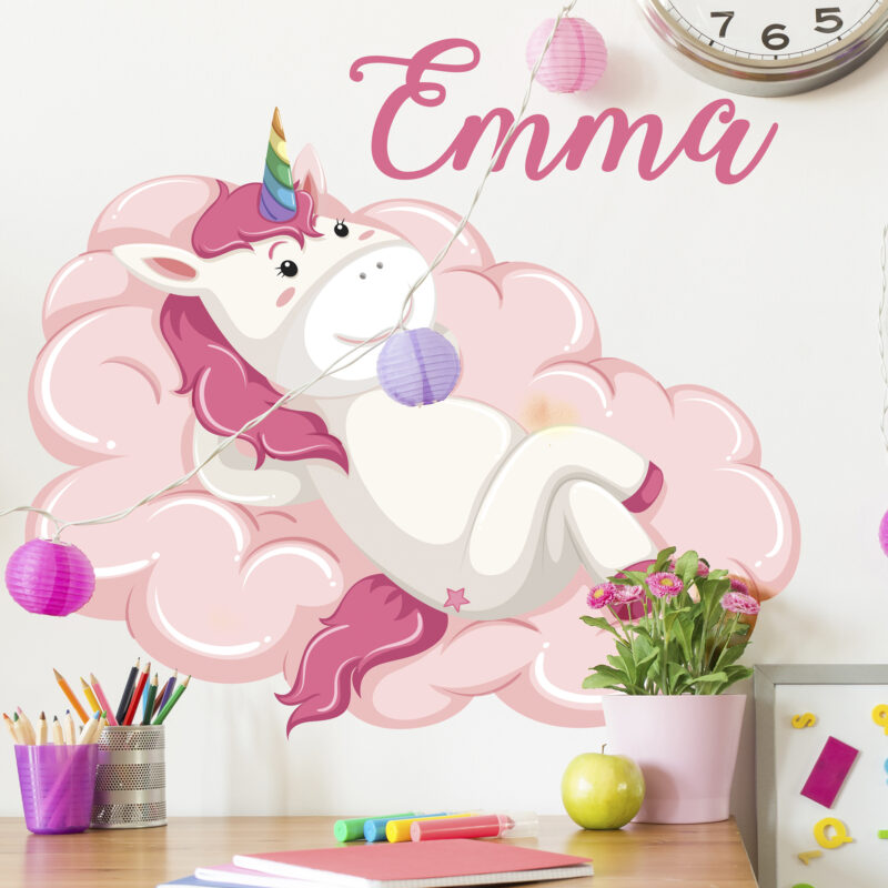 Bild von personalisierbares einhorn wanjpg | Individuelle 🎁 persönliche 🎁 personalisierte Geschenke bedruckt ▪ bestickt ▪ graviert