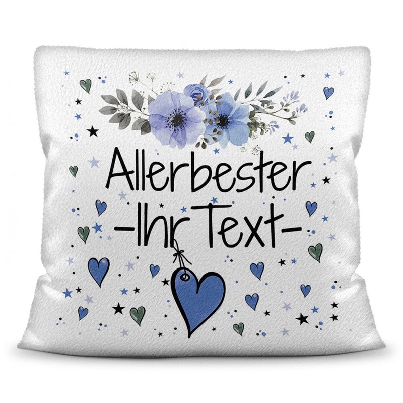 Bild von kissen inkl kissenfllung mitjpg | Individuelle 🎁 persönliche 🎁 personalisierte Geschenke bedruckt ▪ bestickt ▪ graviert