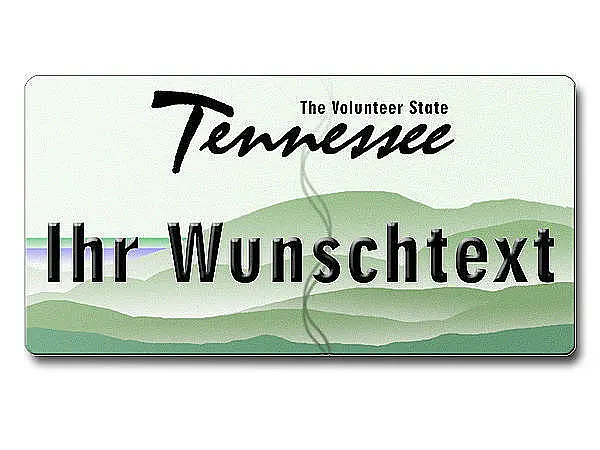 Bild von tennessee usa dekoschild mit wjpg | Individuelle 🎁 persönliche 🎁 personalisierte Geschenke bedruckt ▪ bestickt ▪ graviert