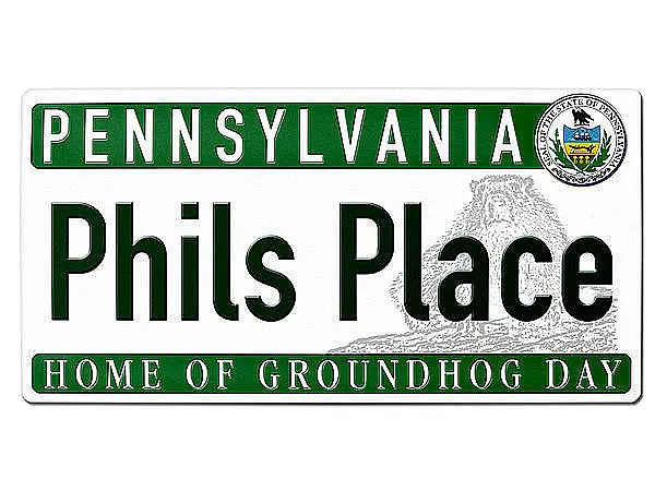 Bild von pennsylvania usa dekoschildjpg | Individuelle 🎁 persönliche 🎁 personalisierte Geschenke bedruckt ▪ bestickt ▪ graviert