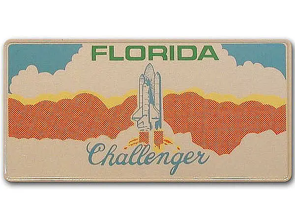 Bild von florida plate challengerjpg | Individuelle 🎁 persönliche 🎁 personalisierte Geschenke bedruckt ▪ bestickt ▪ graviert