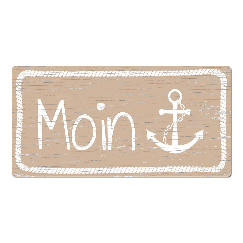 Bild von schild moin x mm oderjpg | Individuelle 🎁 persönliche 🎁 personalisierte Geschenke bedruckt ▪ bestickt ▪ graviert