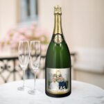 Bild von champagner mit bedrucktem etikjpg | Individuelle 🎁 persönliche 🎁 personalisierte Geschenke bedruckt ▪ bestickt ▪ graviert