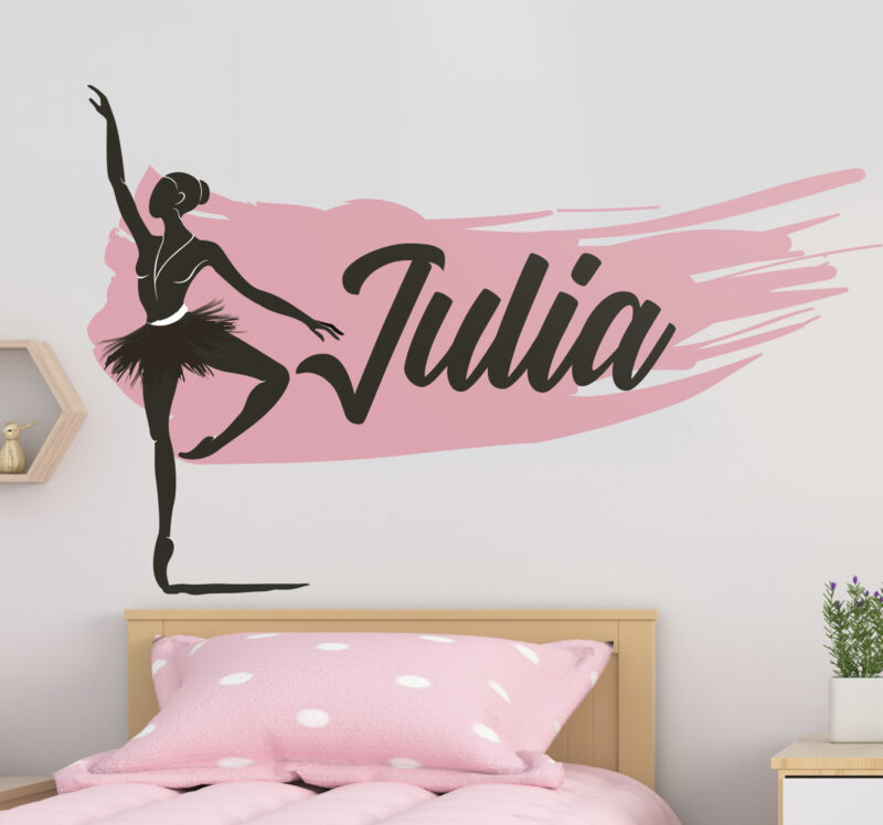 Bild von maedchen ballett mit namen wanjpg | Individuelle 🎁 persönliche 🎁 personalisierte Geschenke bedruckt ▪ bestickt ▪ graviert