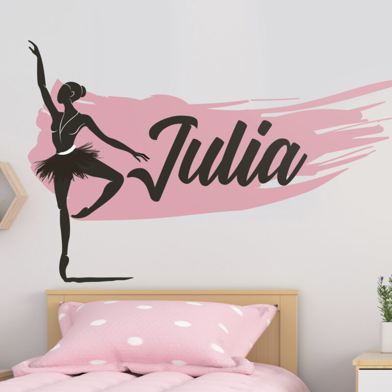 Bild von   maedchen ballett mit namen wanjpg | Individuelle 🎁 persönliche 🎁 personalisierte Geschenke bedruckt ▪ bestickt ▪ graviert