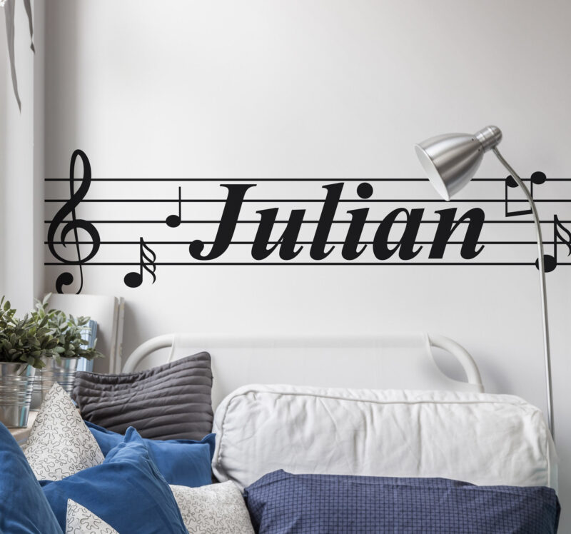 Bild von musikalischer sticker musiknotjpg | Individuelle 🎁 persönliche 🎁 personalisierte Geschenke bedruckt ▪ bestickt ▪ graviert