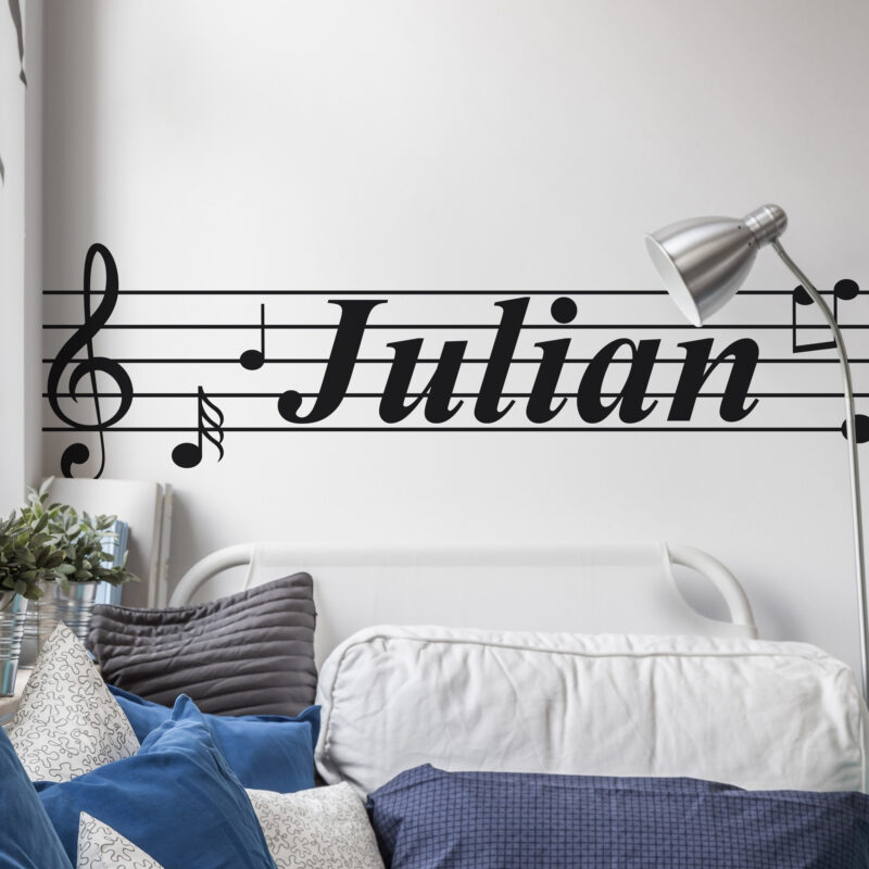 Bild von musikalischer sticker musiknotjpg | Individuelle 🎁 persönliche 🎁 personalisierte Geschenke bedruckt ▪ bestickt ▪ graviert