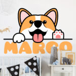 Bild von wandstickers kinderzimmer niedjpg | Individuelle 🎁 persönliche 🎁 personalisierte Geschenke bedruckt ▪ bestickt ▪ graviert