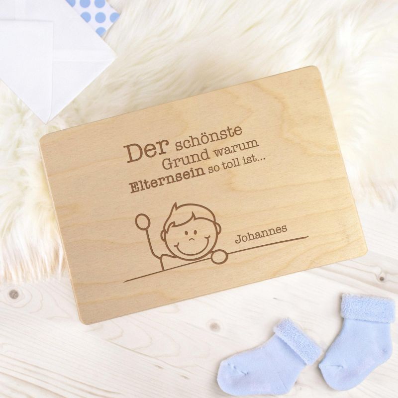 Bild von personalisierte erinnerungsboxjpg | Individuelle 🎁 persönliche 🎁 personalisierte Geschenke bedruckt ▪ bestickt ▪ graviert