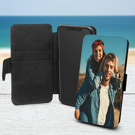 Bild von iphone mini flip case selbsjpg | Individuelle 🎁 persönliche 🎁 personalisierte Geschenke bedruckt ▪ bestickt ▪ graviert