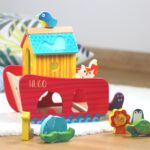 Bild von steckspiel arche noah aus holzjpg | Individuelle 🎁 persönliche 🎁 personalisierte Geschenke bedruckt ▪ bestickt ▪ graviert