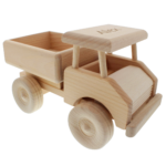 Bild von lastwagen aus holz mit namenspng | Individuelle 🎁 persönliche 🎁 personalisierte Geschenke bedruckt ▪ bestickt ▪ graviert