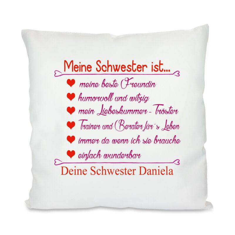 Bild von kissen mit motiv modell meinejpg | Individuelle 🎁 persönliche 🎁 personalisierte Geschenke bedruckt ▪ bestickt ▪ graviert