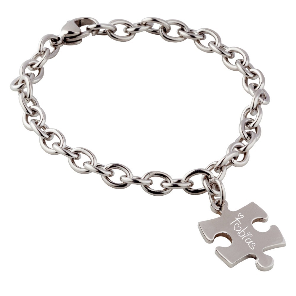 Bild von armband mit gravur puzzle charjpg | Individuelle 🎁 persönliche 🎁 personalisierte Geschenke bedruckt ▪ bestickt ▪ graviert