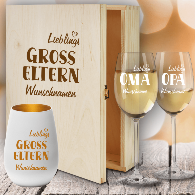 Bild von geschenkbox weissweinglaeser vpng | Individuelle 🎁 persönliche 🎁 personalisierte Geschenke bedruckt ▪ bestickt ▪ graviert